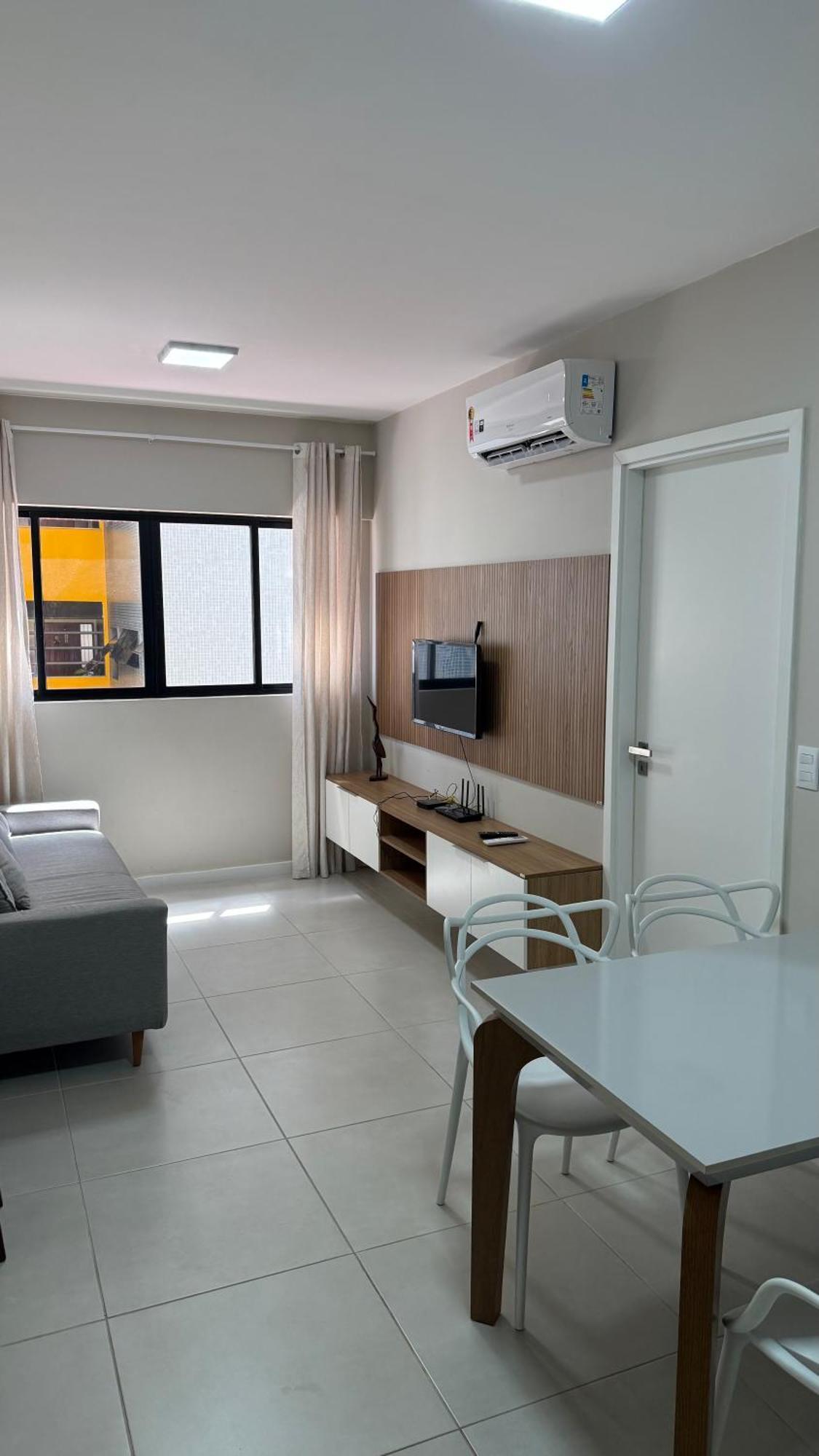 Apto Quarto E Sala Mobiliado No Bairro Ponta Verde Maceió 外观 照片